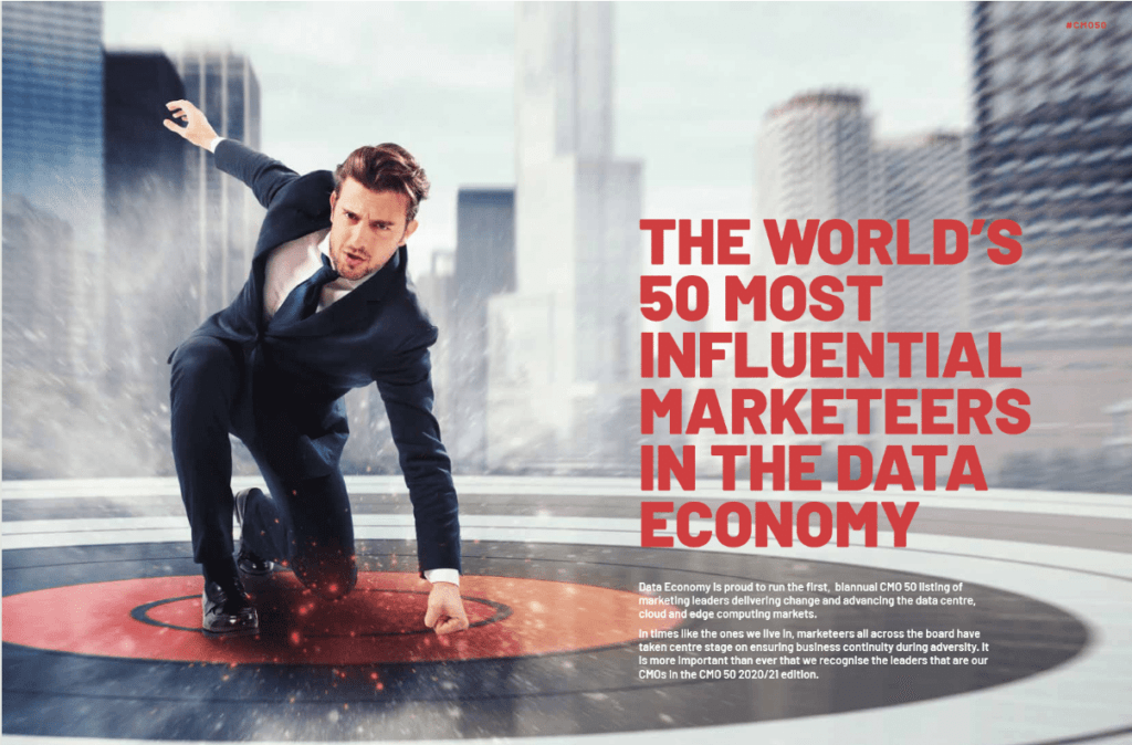 IXcellerate Chief Marketing Officer in the Top-50 list of the most influential marketers in the digital Economy