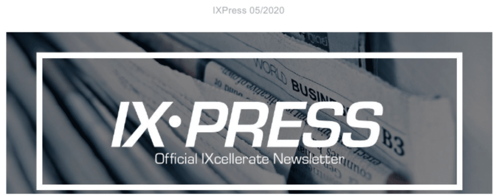 IXPress Newsletter, October edition