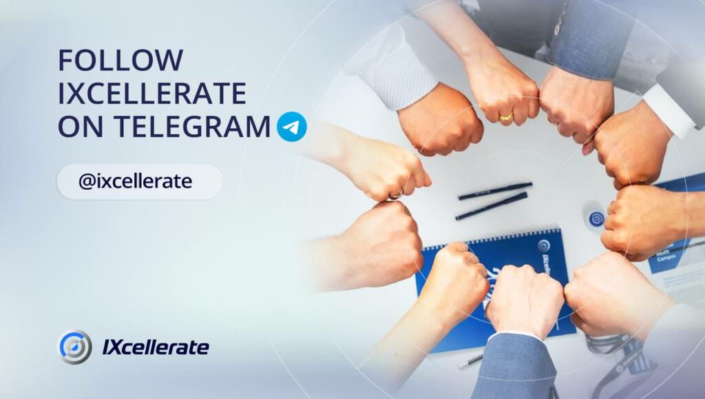 IXcellerate is now on Telegram!