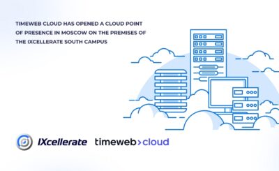 timeweb cloud has opened a cloud point of presence in moscow on the premises of the ixcellerate south campus