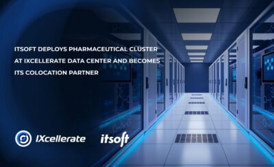 itsoft deploys pharmaceutical cluster at ixcellerate data center and becomes its colocation partner