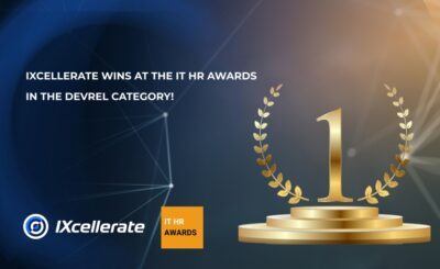 ixcellerate wins at the it hr awards in the devrel category