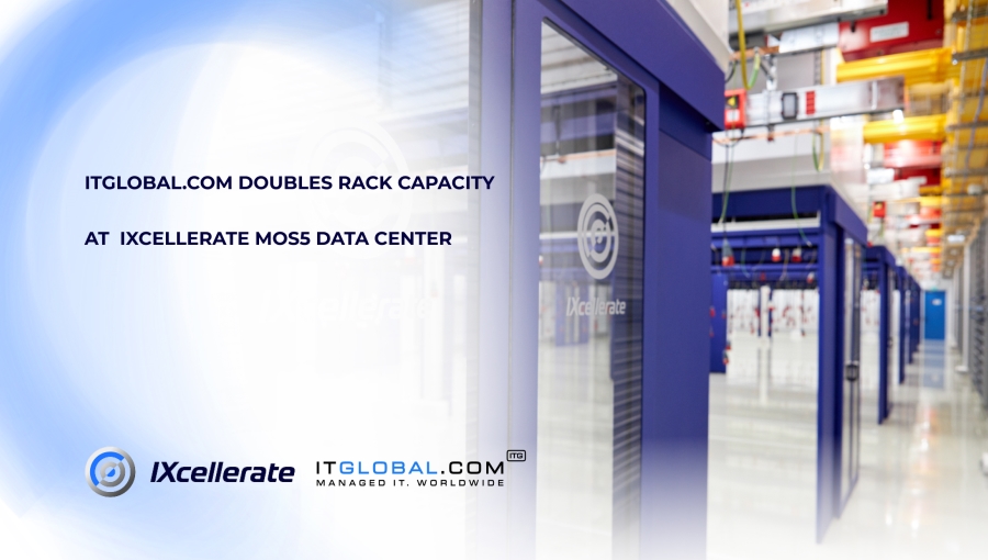 itglobal com doubles rack capacity at ixcellerate mos5 data center