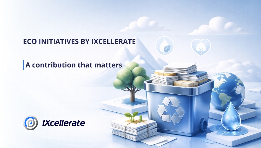 Eco initiatives by IXcellerate: a contribution that matters!