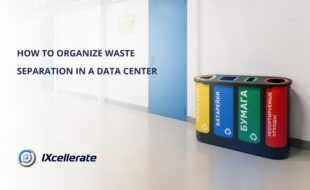 How to organize waste separation in a Data Center