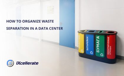 How to organize waste separation in a Data Center